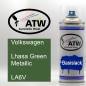 Preview: Volkswagen, Lhasa Green Metallic, LA6V: 400ml Sprühdose, von ATW Autoteile West.